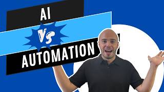 AI vs Automation [upl. by Ralfston]