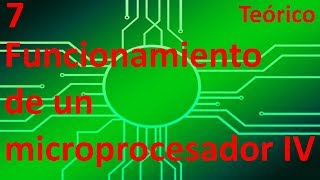 Funcionamiento de un microprocesador IV  7  Tutorial microcontroladores en español [upl. by Symon]