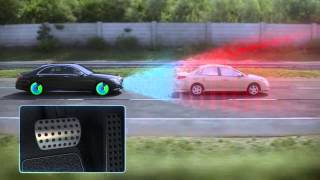 2014 MercedesBenz Technology  COLLISION PREVENTION ASSIST [upl. by Kremer55]