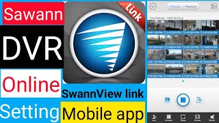 How to Setup a Swann DVRNVR for Remote Access on mobile SwannView Pluslink App Setup and setting [upl. by Rocray]