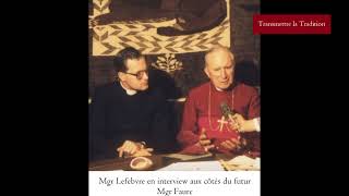 Interview inédite de Mgr Lefebvre à la radio belge 1976 [upl. by Durrett]