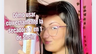 Como usar la secadora 7 en 1 de SHEIN correctamente [upl. by Elfstan205]