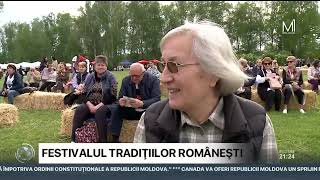 „Festivalul Tradițiilor Româneștiquot inaugurat în Grădina Botanică din Chișinău [upl. by Chiquia]