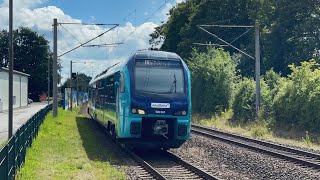 Trainspotting i Tarp  Bahnverkehr in Tarp  2024 [upl. by Ryon642]