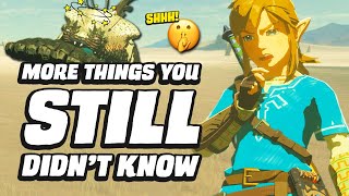 21 MORE Things You STILL Didnt Know In Zelda Breath of the Wild [upl. by Emmey]