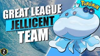 Amazing Great League Team with Jellicent in Pokémon GO Battle League [upl. by Leavitt499]