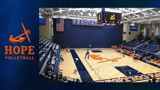 Hope vs Otterbein  Volleyball 91722  NCAA D3 Volleyball  Hope Tournament [upl. by Pritchard]