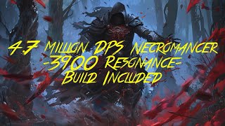 47 Million DPS Necromancer 3900 Resonance Diablo Immortal [upl. by Guzel]