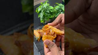 💢💥Quick and easy Onion Samosa 😋  Easy and Tasty 90s kid favourite shorts reels recipe [upl. by Vandervelde632]