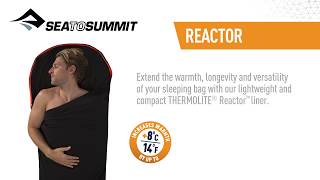 Sea to Summit THERMOLITE® Reactor Liner [upl. by Ymia]