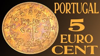 PORTUGAL 5 EURO CENT [upl. by Grim500]