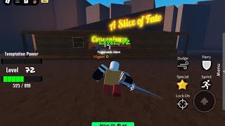 HOW TO GET THE Fervorous Blade in A Slice of FATE 2 Beyond the Box in ROBLOX [upl. by Aokek]