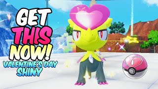 Get SHINY Jumbo 6IV Valentines Day Jangmoo NOW in Pokemon Scarlet Violet [upl. by Alliber]