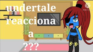 undertale reacciona a disbelief papyrus phase 5 gacha life sans x chara x frisk [upl. by Alica]