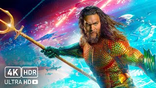 Aquaman Full Action Scenes 4K HDR  Hollywood Movie SciFi Underwater  Top SuperHero Review 2024 [upl. by Lemaceon252]