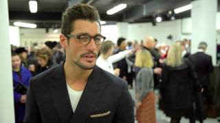 David Gandy  London Collections Men AW14 [upl. by Rhea]