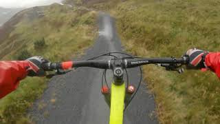 Antur Stiniog Scrubadub Wildcart Draft into Field jumps [upl. by Blackwell]