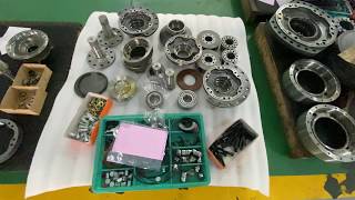 Poclain Hydraulic Motor MS08 Spare Parts [upl. by Nolita756]