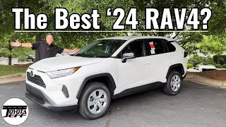 2024 Toyota RAV4 LE Key Features  and at 30k [upl. by Doersten]