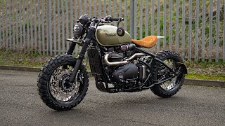 Engineering A BESPOKE Bonneville Bobber [upl. by Vivi]