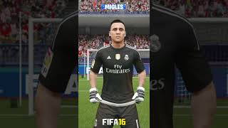 KEYLOR NAVAS IN EVERY FIFA 1 😱 [upl. by Htebharas659]