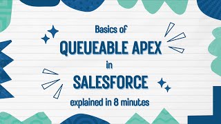 Asynchronous Apex in Salesforce  Queueable Apex  Create queueable apex class  Queueable Interface [upl. by Yaj]