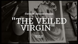 quotThe Veiled Virginquot by Giovanni Strazza  Graphite Drawing  JV Calapatia [upl. by Herahab671]