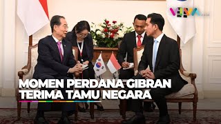 Gaya Wapres Gibran Terima Kunjungan PM Korea Selatan [upl. by Rikki303]