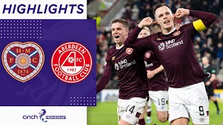 Heart of Midlothian 50 Aberdeen  Hearts Thrash Dons With Four FirstHalf Goals  cinch Premiership [upl. by Clapper537]