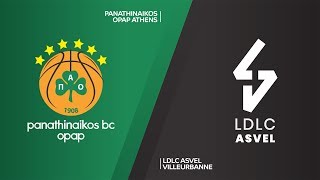 Panathinaikos OPAP Athens  LDLC ASVEL Villeurbanne Highlights  EuroLeague RS Round 21 [upl. by Eilagam]