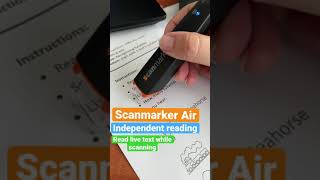 Scanning and learning independently with unique pen reader Scanmarker [upl. by Annoel]