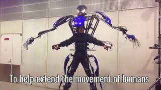 Cool Gadgets  Skeletonics The Exoskeleton that Extends Body Movements by Ludicrous Gadgets [upl. by Yenetruoc]