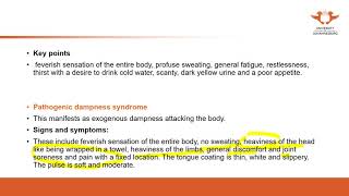 209 UJ online lectures48 Diagnostics Syndrome Differentiation Of The Aetiological Factors [upl. by Kuebbing]