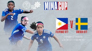 U17 MIMA CUP Philippines vs Sweden FULL MATCH [upl. by Treiber340]