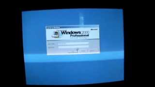 1999 Gateway G6350 running Windows 2000 Professional [upl. by Ennairb]