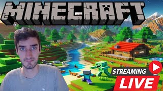 Minecraft Survival MMO Day 3 with viewers join in game live stream pt 2 [upl. by Emalee]