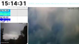 Live CCTV Monitoring Merapi Volcano Eruption Seismic Weather [upl. by Pirri]