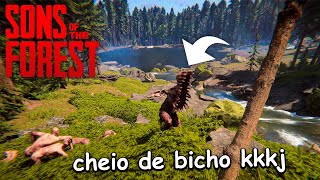 jogando Sons of The Forest pela primeira vez com amigos [upl. by Dorkas583]