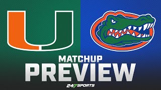 Miami Hurricanes at Florida Gators  College Football Week 1  Game Preview 🏈 [upl. by Cornelie713]