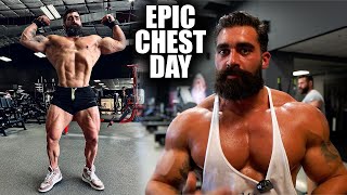 Chest Day 10 Weeks Out ft IFBB Pro Quincey Whittington  Road To Texas Pro EP 2 [upl. by Aihsinyt622]