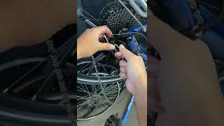 Rear derailleur wont shift to smallest cog part 3 [upl. by Ybur538]