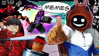 ROBLOX Strongest Battlegrounds Funny Moments 2 MEMES [upl. by Eiznekcam974]