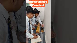 Meter Bridge Practical meterbridge science cgboard sciencefacts fun shorts viral [upl. by Iinde130]