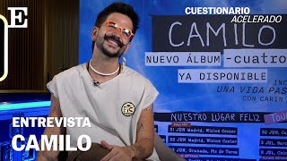 Entrevista a CAMILO quotSi tienes el móvil fuera todo el concierto te pierdes la experiencia humana” [upl. by Rebmak]