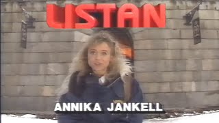 Listan SVT 19891129 [upl. by Airdnek]