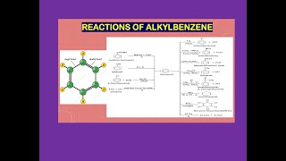 ALKYLBENZENE REACTIONS HALOGENATION NITRATION AND OXIDATION [upl. by Marigold]