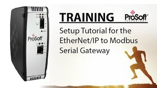 Set Up For the EtherNetIP to Modbus Serial Gateway [upl. by Ycrep]