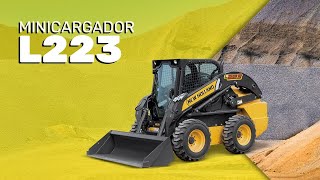 Minicargador L223 New Holland Construction [upl. by Sirrah327]