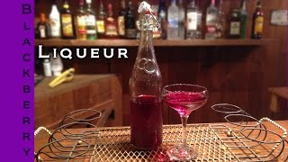 How To Make Homemade Blackberry Liqueur  Blackberry Liqueur Recipe  Epic Guys Bartending [upl. by Nylasej]