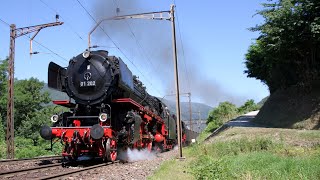 Eine legendäre DampflokSonderfahrt  Mit 01 150 und 01 202 über den Gotthard [upl. by Shanie]